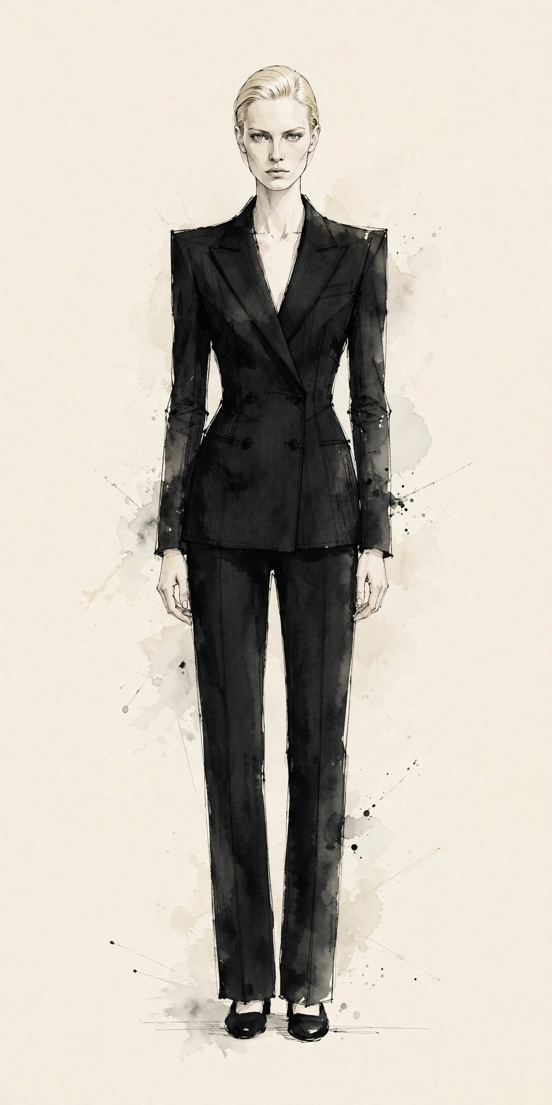 Dramatic style illustration
